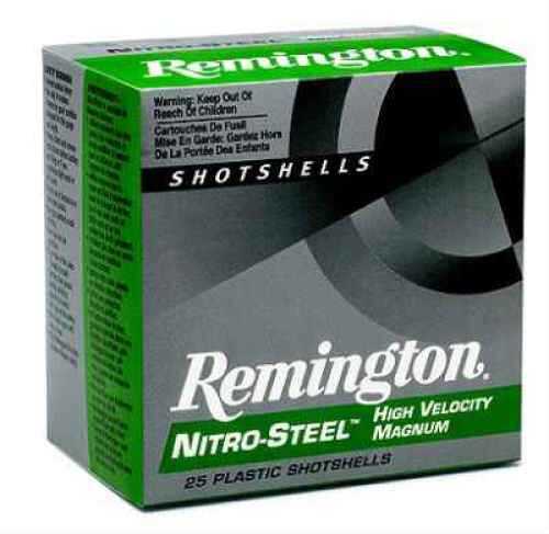 12 Gauge 3" Steel #4  1-3/8 oz 25 Rounds Remington Shotgun Ammunition
